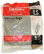 Eureka Electrolux Sanitaire PAPER BAG, STYLE LS ARM & HAMMER 5PK #63256-10
