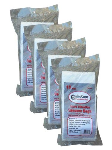 40 Proteam Commercial 56004 Backpack Vacuum Cleaner Bags