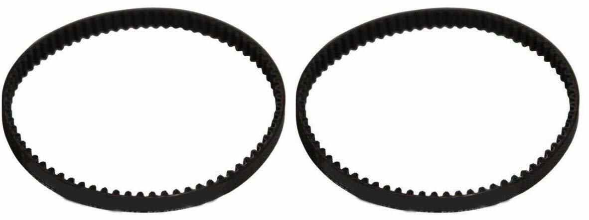 (2) Brush Belts Compatible with Bissell Proheat 2X Revolution Pet Pro Fits Models 1548 1550