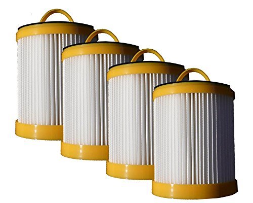 4 Eureka Series 5700 5800 Pleated Dust Cup HEPA Filters Lite Speed Type DCF-3 Whirlwind Sanitaire