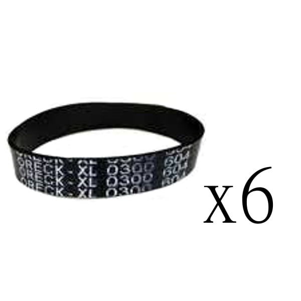 Oreck XL Vacuum Belts Part# 0300-604 (Genuine Oreck Brand) 6 Pack