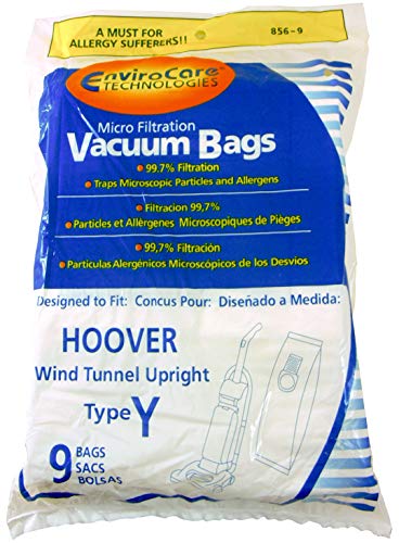EnviroCare Hoover Wind Tunnel Vacuum Cleaner Type Y Bags