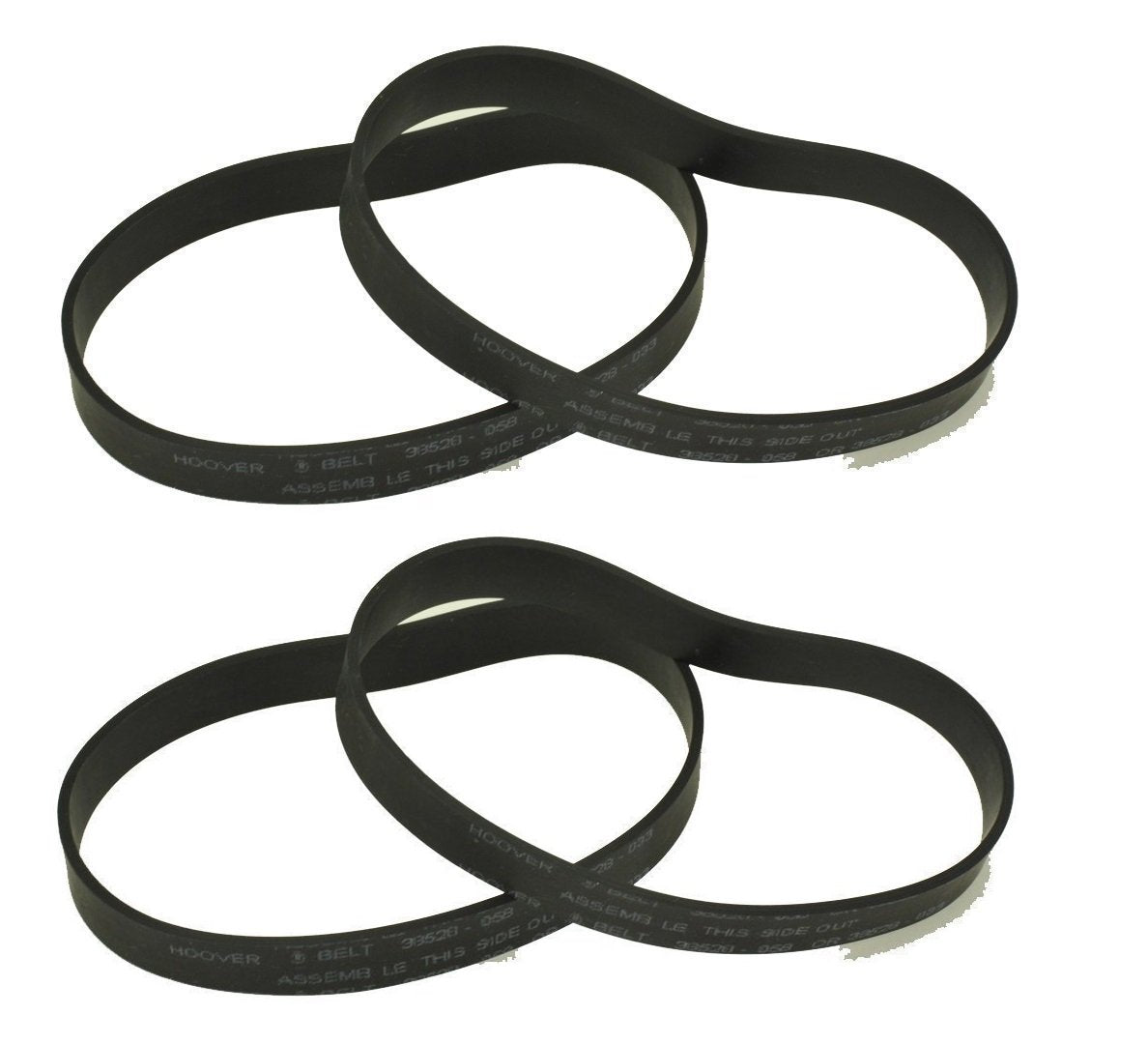 Hoover T-Series Stretch Replacement Belt - AH20080 38528-058 (4 Belts)