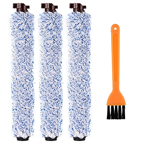 JJDD Carkio Carkio 3 Pack 1926 Hardwood Floor Brush Roll with Cleaning Brush Compatible with Bissell CrossWave Pet Pro 2306A & 1785A Series Vacuum Cleaner - Combo Pack 4