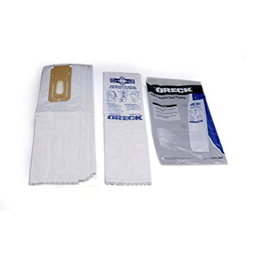 Oreck Type CC Upright Vacuum Cleaner Charcoal Filtrete Paper Bag 8Pk # CCPK80H, CCPK80F