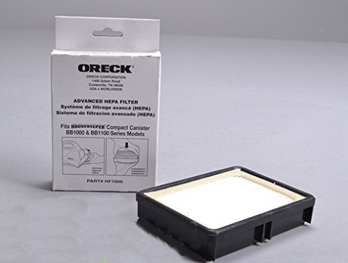 ORECK BB1000, BB1100, CC1600B BUSTER B VACUUM HEPA FILTER HF1000 # HF-1000 , HF1000 by Oreck