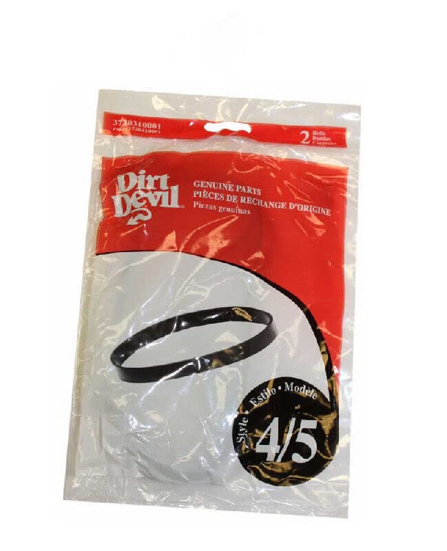 PIÑATAS OLE (2) for Dirt Devil for Royal Upright Vacuum Belts Style 4 and 5 for Genuine