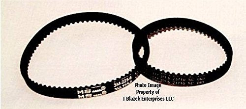 (Ship from USA) Bissell Steam Vacuum 2X Cleaner Belts 2036804 & 2036688