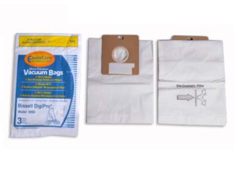 Bissell 32115 Digi Pro Power Team Canister Vacuum Bags Micro Allergen Filtration