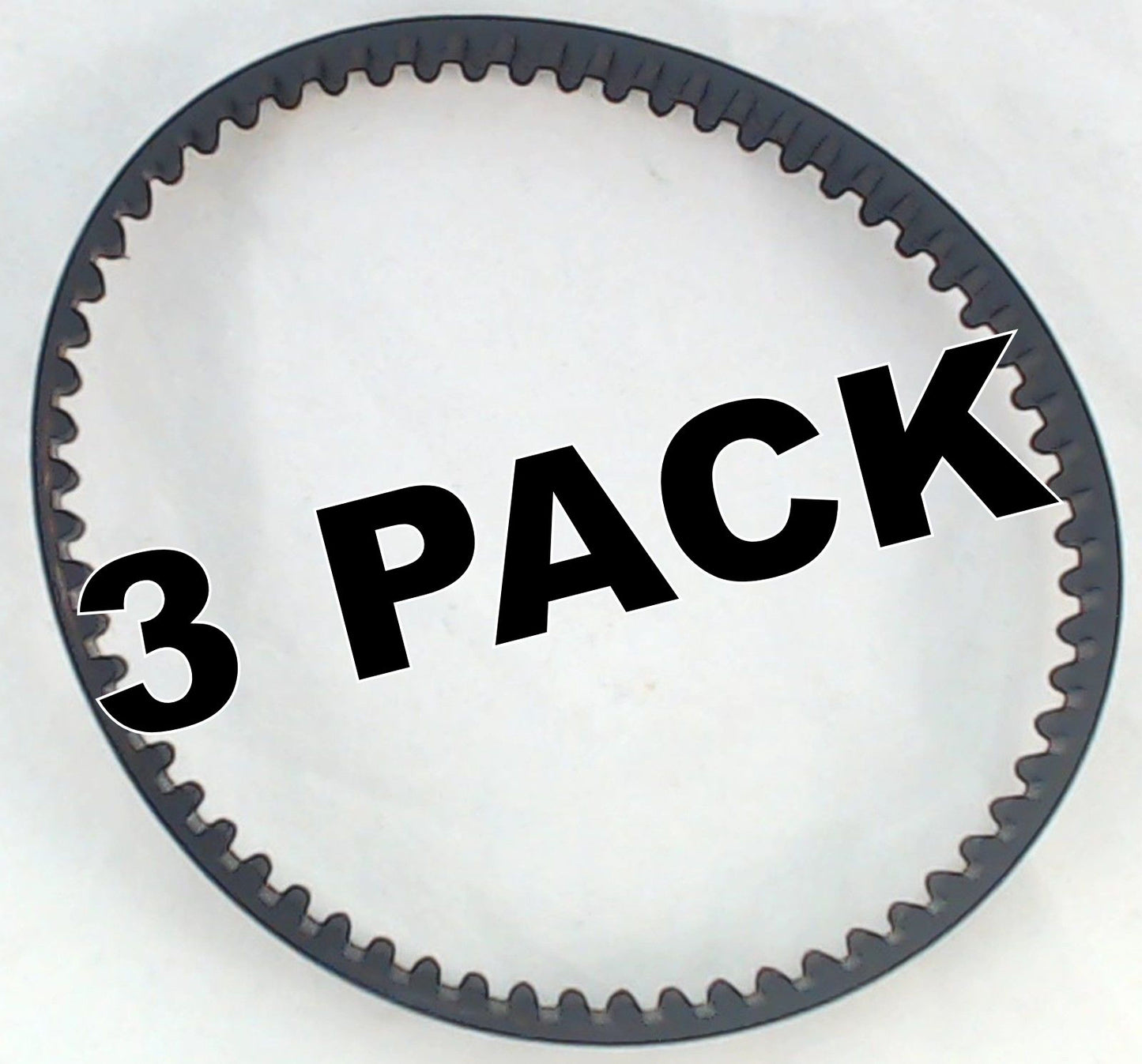 3 Pk, Bissell Deepclean Essential Cogged Brush Belt, 1601542