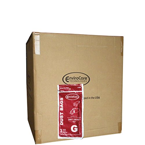 EnviroCare Whole Case of Royal Dirt Devil Type G Hand Vac Vacuum Cleaner Bags