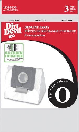 Dirt Devil Type O Vacuum Cleaner Bags
