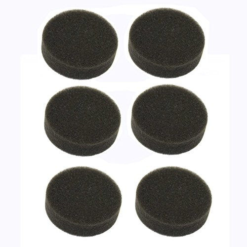 Replacement for Kirby Genuine Vacuum Shampooer Tank Rug Renovator 6-Pack Sponge Filter # 307389