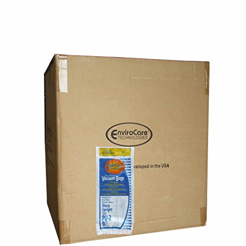 Half Case of Sharp Style PU-2 Microfiltration Upright Vacuum Cleaner Bags