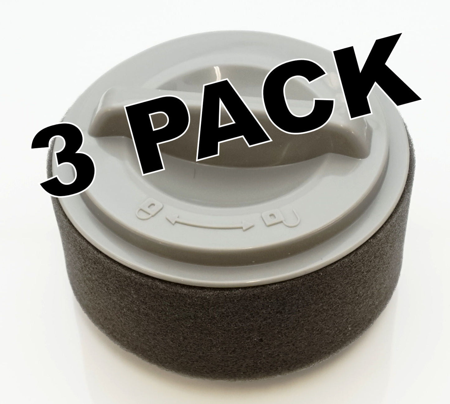 3 Pk, Bissell Vacuum Inner/Outer Circular Filter Assembly for Mod 23T7, 2037593
