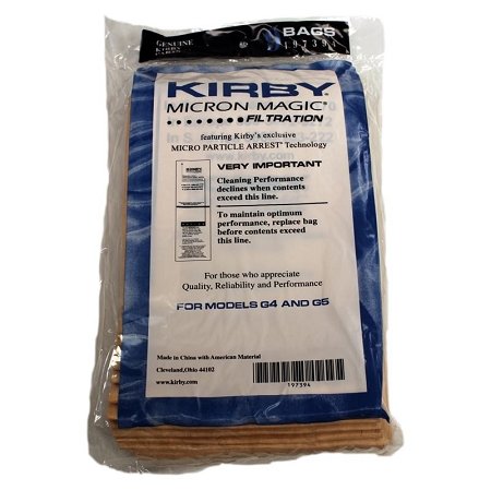 Kirby Paper Bag Micron Magic Gen 4, 5 9pk #197394AW