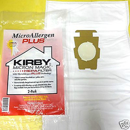 Vacuum Household Supplies & Cleaning Kirby Micron Magic Micro Allergen Plus HEPA Filter Bags 205814 2 Bags