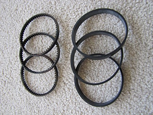 (Ship from USA) 6 New Bissell Pro Heat, Powersteamer & Powerbrush Belts