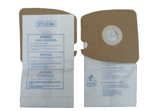 Envirocare Replacement Micro Filtration Vacuum Cleaner Dust Bags made to fit Eureka Style MM. Replaces Part# 60295C (Mighty Mite Vacuums) 18 pack