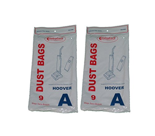 18 Hoover Type A 4010100A 1-ply Vacuum Bags 43655010 4010001A 4010324A Bissell Style 32018