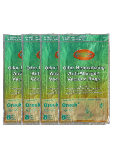 EnviroCare 32 Oreck Type CC Upright XL HEPA Vacuum Cleaner Bags