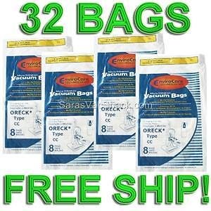 32 Allergy Bags for Oreck XL XL2 Upright Vacuum Type CC