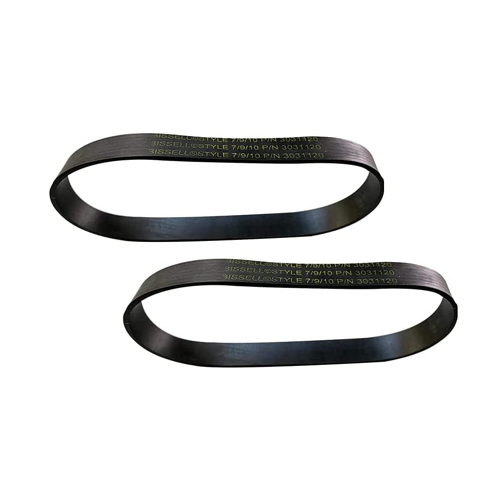 Bissell 2Pk Flat Belt for Models 6221, 62211, 62X5, 58F8, 58F8T, 58F83, 18M9, 18M9P, 18M9V, 26T55, 58F8R, 92L31, 87B4, 87B43, 3920, 39209, 3920C, 3920G, 3920M, 87B42, 87R4Y, 1790, 1792, 1792R, 17