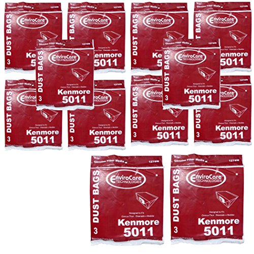 36 Kenmore 5067 Type X Upright Vacuum Cleaner Bag Model #11632265 11632275 11634510, Sears 50678, 11634610 34612 34695