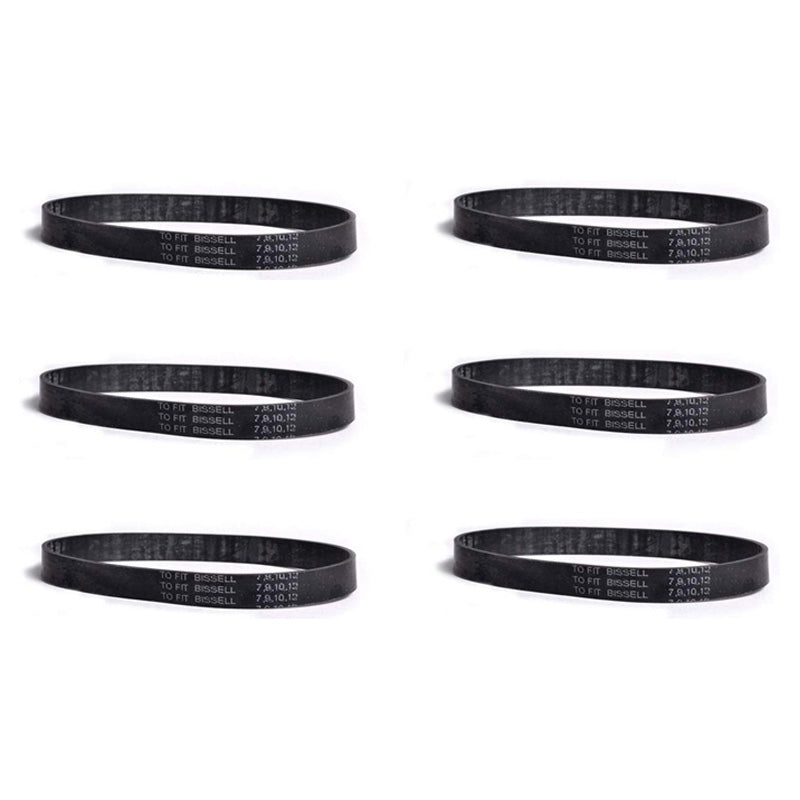 (6) Generic Vacuum Cleaner Belt 32074 for Bissell Style 7, 9, 10, 12, 16 # 17364