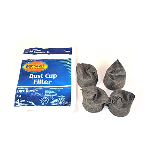 Dirt Devil F4, Hand Vacuum Cleaner Filter 4PK # F248-4