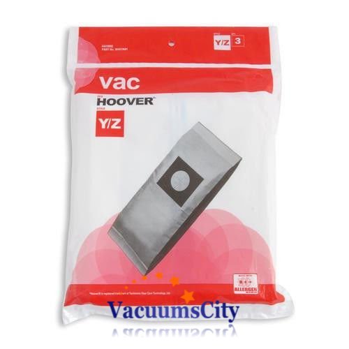 Hoover Windtunnel Upright Allergen Type Y & Z Bags 3 Pk Generic Part # AA10002