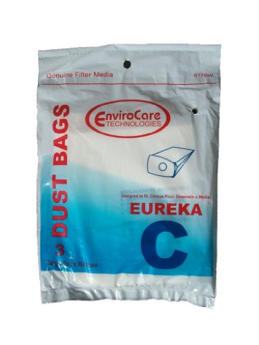 EnviroCare Replacement Micro Filtration Vacuum Cleaner Dust Bags made to fit Eureka Type C Mighty Mite Canisters 24 Pack