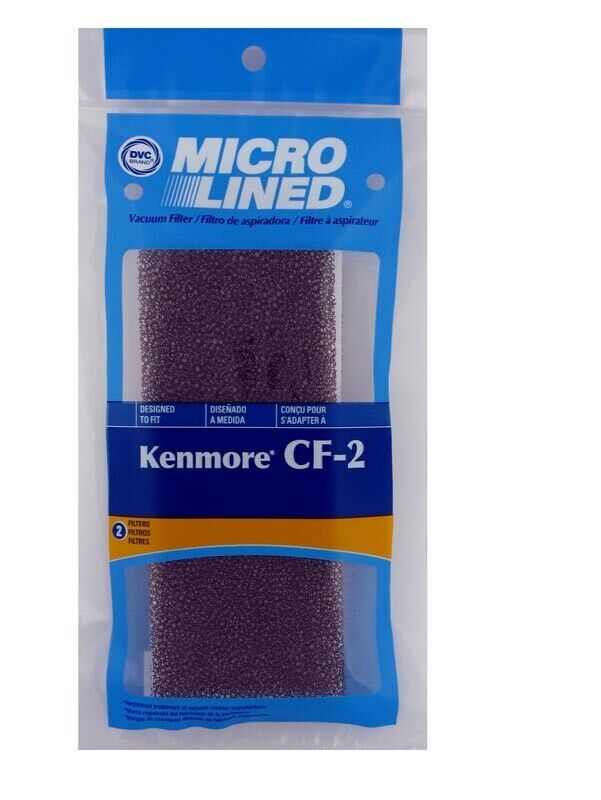 Kenmore CF-2 Micro Allergen Vacuum Cleaner Filter DVC Made In USA