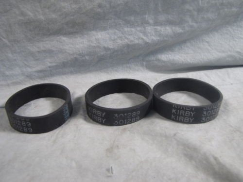 Lot of 3 Genuine Kirby Belt for Rug Renovator & Waxer 301289 NEW