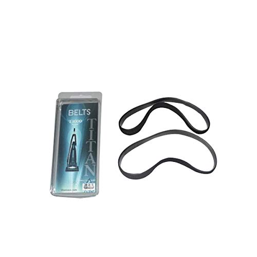 Replacement Part For Titan Replecement for T3000 Upright Vacuum Cleaner Flat Belt 2 Pk # compare to part T3-B2