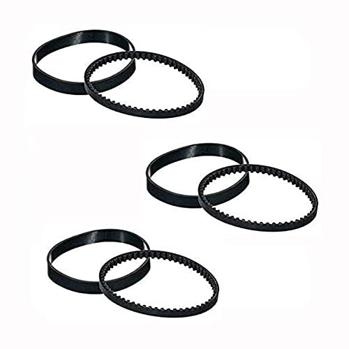(6) Belts Replacement for Bissell ProHeat Steamer 0150621 6960-W, 215-0628, Fresh - NEW