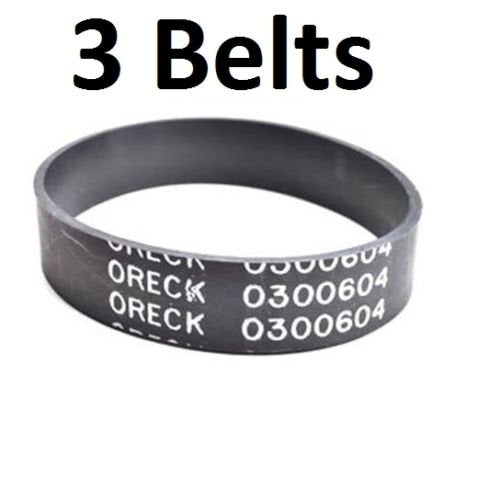 Oreck Upright Vacuum Cleaner Flat 3 Belts // 17390