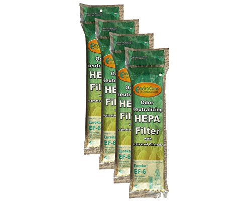 4 Eureka EF-6 #69963 HEPA Filter Airspeed Upright Vacuum Cleaner