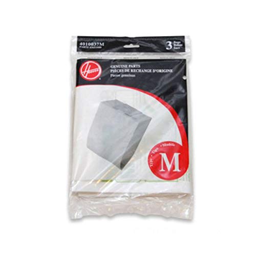 Hoover Type M Vacuum Bags - 3 pack, Part # 4010037M