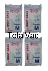 Hoover Type M Vacuum Cleaner Bags - 12 Bags