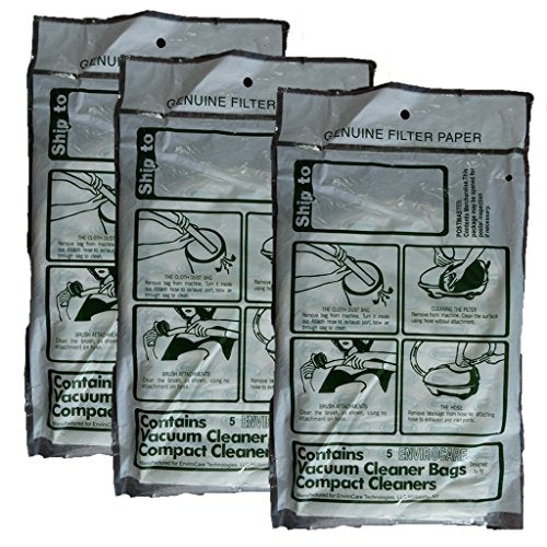 15 Compact Tri- Star Paper Bag Tank Envelope 5PK