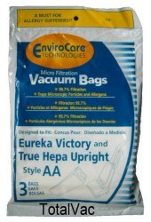 EUREKA Staubsaugerbeutel Typ AA, 3 Beutel