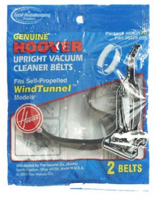 2PK, HOOVER BLISTER WINDTUNNEL POWER DRIVE, BELT-FLAT, 38528035, 40201170