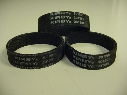 Kirby Details About Genuine Belts Upright Vacuum Cleaner knurled 3 Belts 301291