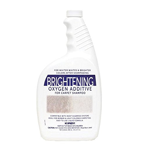 Genuine Kirby 32oz. Brightening Oxygen Additive for carpet shampoo (1 bottle)