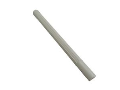 Flexaust 7022 Tuec Plastic Vacuum Cleaning Wand, Straight, Type 32mm, 20" Length, 32mm Neck Size, Gray