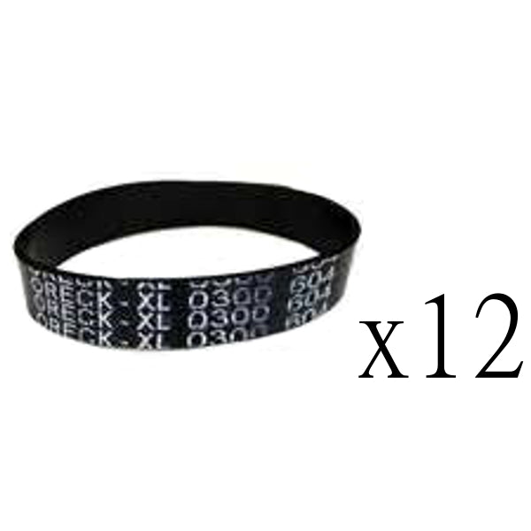 Oreck XL Vacuum Belts Part# 0300-604 (Genuine Oreck Brand) 12 Pack