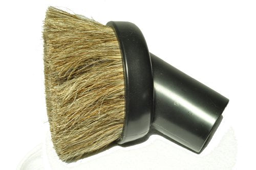 Eureka Vacuum Cleaner Generic Dust Brush, 1 1/4" fitting, horse hair bristles, color black
