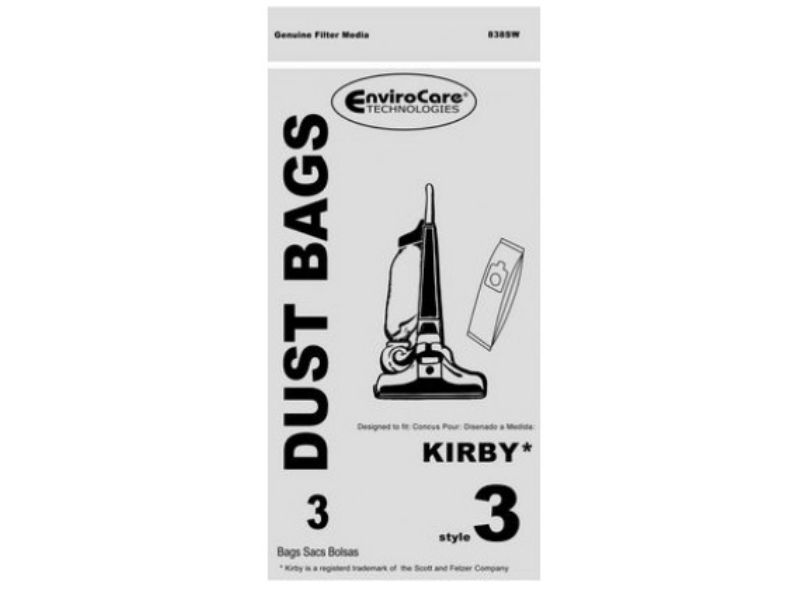 Kirby Style 3 Heritage II 2 838SW Vacuum Bags also replaces Generation 3 4 5 6