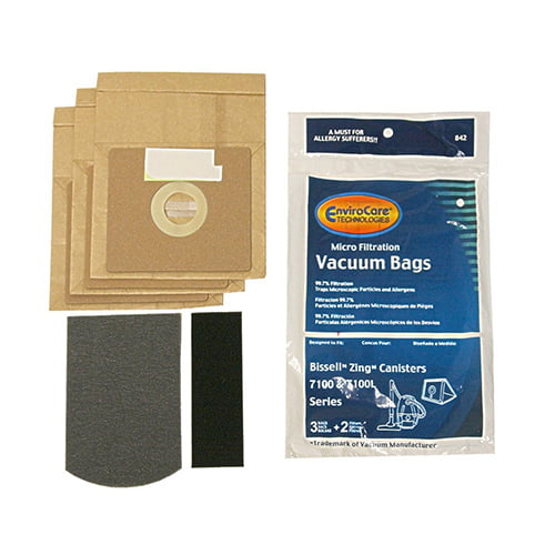 Replacement Vacuum Bag for Bissell Zing Bagged Canister